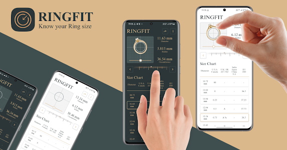 RingFit - Know your Ring Size Unknown