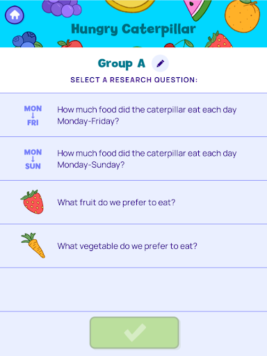 Preschool Data Toolbox Screen 3