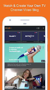 Mivo - Watch TV Online & Social Video Marketplace Screenshot