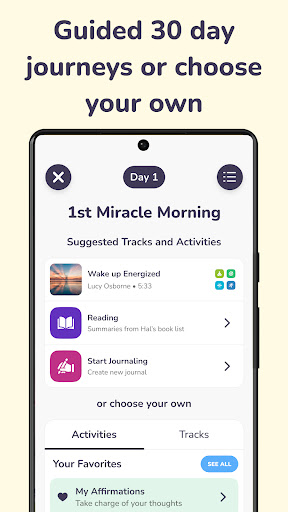 Screenshot of Miracle Morning Routine