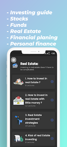 Screenshot of Learn how to invest: TradeArea