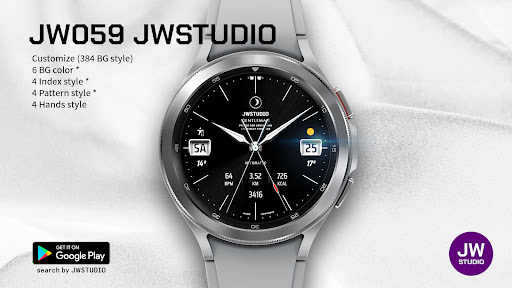 Android application JW059 jwstudio watchface screenshort
