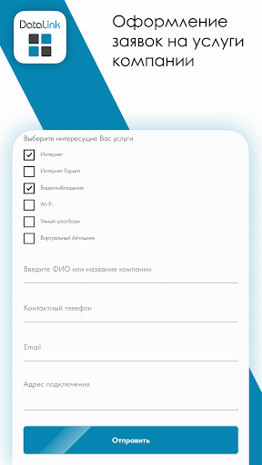 DataLink Services Screen 3