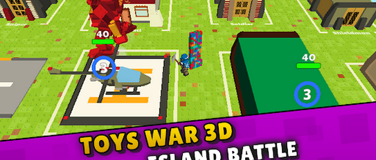 Toys War 3D: Island Battle