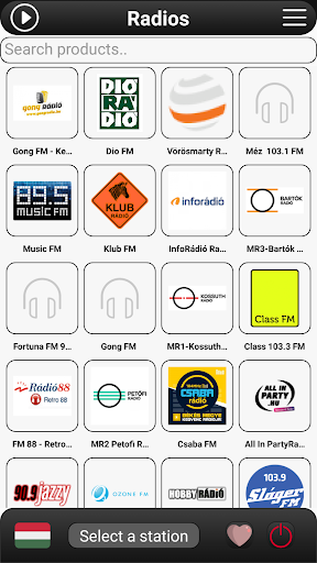 Android application Hungary Radio FM screenshort