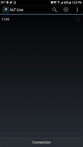 Android application ALT Live screenshort