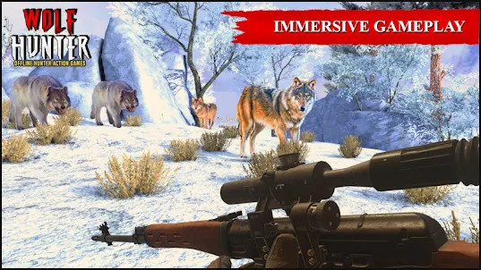 Wolf Hunter: 짐승 개임 사냥 3d액션 권총