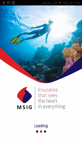 Android application MSIG mPartner Singapore screenshort