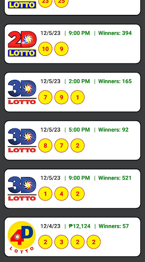 PCSO Lotto Live Results Today Screen 3