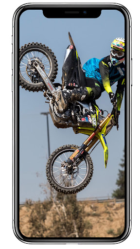 Motocross Enduro Racing Wallpaper