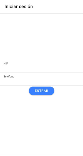 Android application Control de presencia El Ejido screenshort
