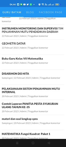 Guru Batam Screen 3
