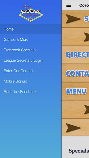 Android application Coronation Bowling Centre screenshort