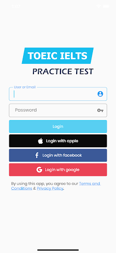 Android application Englishfreetest.com screenshort