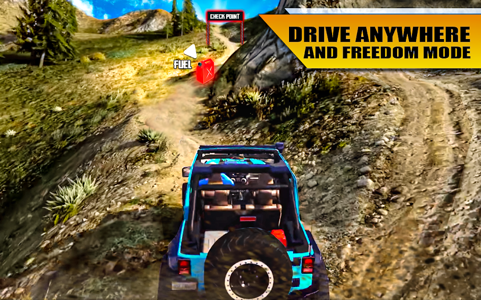 simulador de jipe offroad game 1.3.1 APK + Мод (Unlimited money) за Android