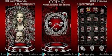 Gothic Go Keyboard themeのおすすめ画像5