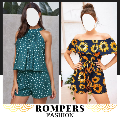 Girls Romper Outfit Photo Suit logo