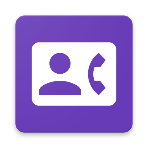 Contacts Custom info logo