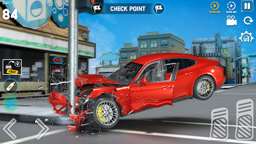 Real Car Crash Simulator 3D Screen 3