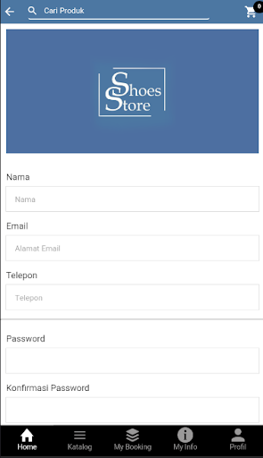 Shoes Store Screen 3