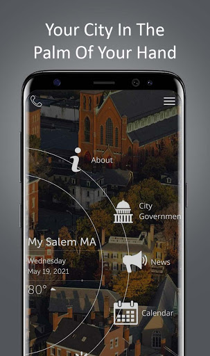 Android application My Salem MA screenshort
