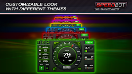 screenshot of Speedbot. GPS/OBD2 Speedometer