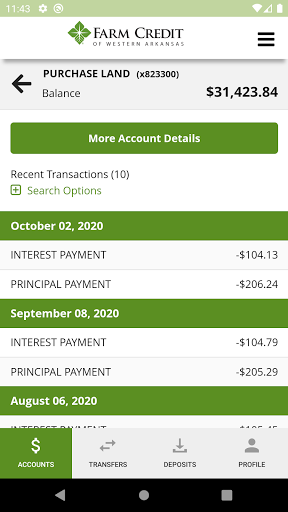 Farm Credit of Western Arkansa Screen 3
