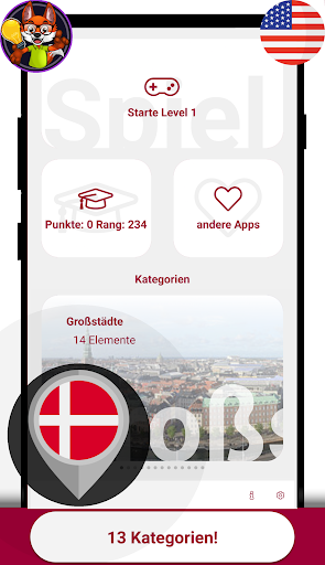 Android application DENMARK Quiz 👍 𝟚𝟘𝟚𝟘 😊 screenshort