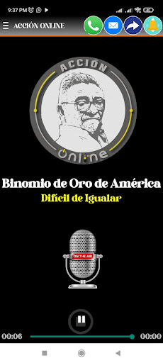 Android application Acción Online screenshort