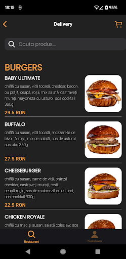 Carul cu burgeri Screen 2
