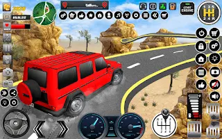 Mountain Climb Drive Car Game - Screenshot 1