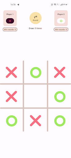 Compose Tic Tac Toe Screen 3