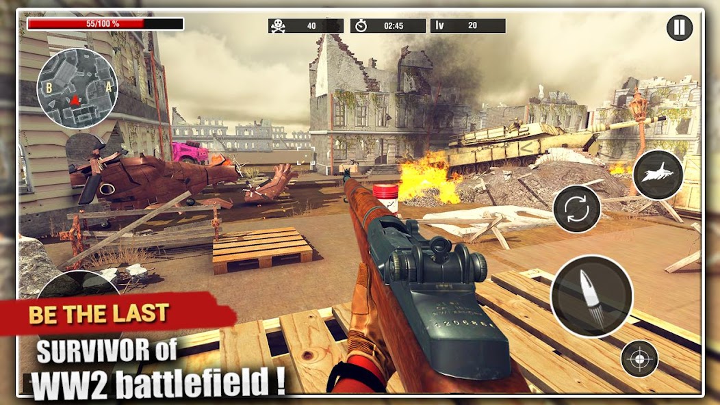 Sniper FPS: WW2 Shooter Games banner