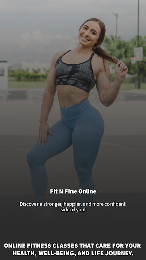 Android application Fit N Fine Online screenshort