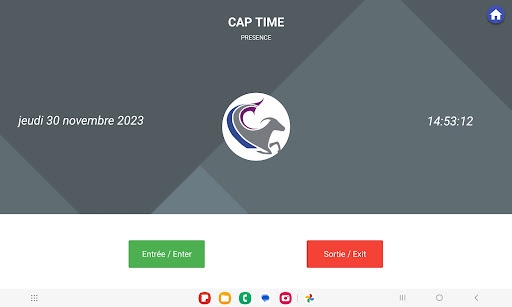 CAP TIME Screen 3