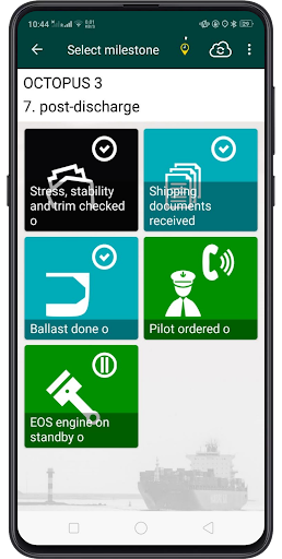 arl Dry Bulk Vessel Timesheet Screen 2