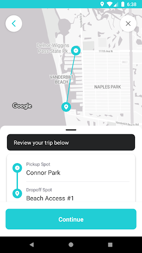 Breeze Beach Shuttle Screen 3