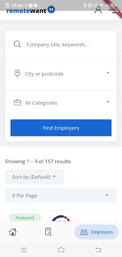 RemoteWant - Find Remote Jobs Screen 3