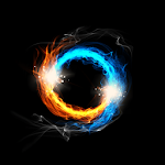 Cover Image of Download Fire & Ice Live Wallpaper  APK
