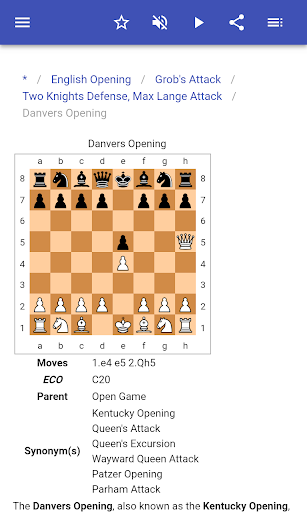 Chess debuts