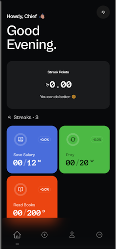 Android application StreekApp screenshort