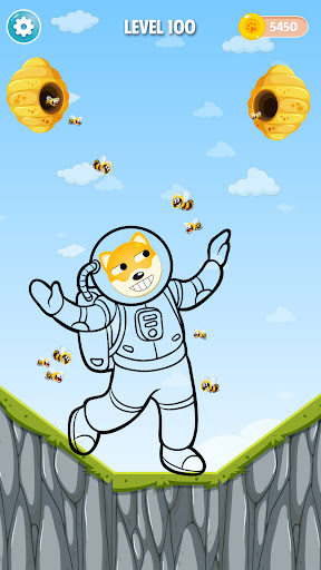 Draw Line to Save- Doge Game