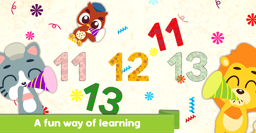 Screenshot of Learn Numbers with Marbel