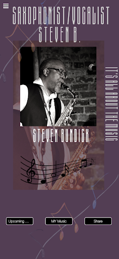 Android application Steven B. Music screenshort