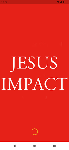 Android application Jesus Impact screenshort