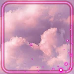 Cover Image of Descargar Sky Pink Clouds  APK