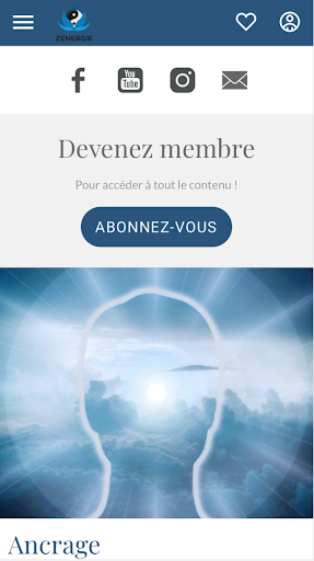 Android application Zenergie screenshort