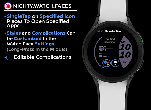 Sidenight - watch face screenshot 6
