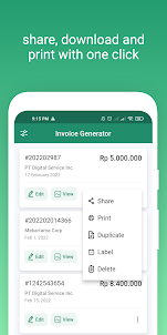 Simple Invoice Generator