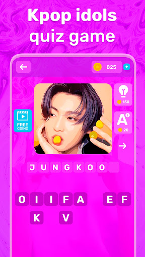 Android application Kpop Game: Guess the Kpop Idol screenshort